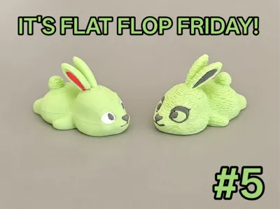 Flat Flop Friday! #5 - Bunny