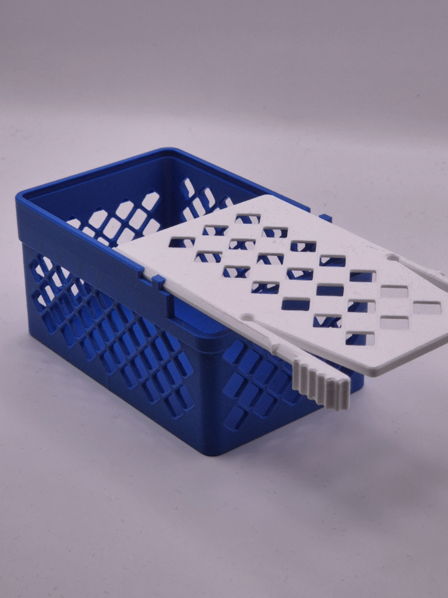 ParaBox - Customizable box with secure sliding lid