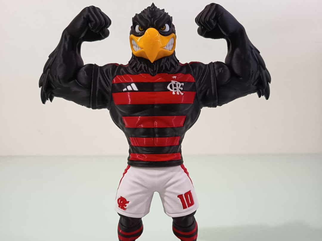 Urubu mascote Flamengo Multipartes - 1