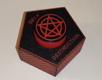 Pentagram Button.