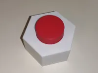 NO AMS. Hexagon Red Button.