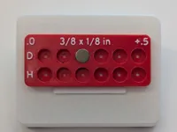 3/8 x 1/8 in