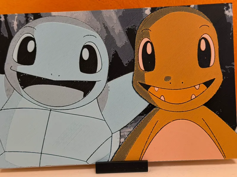 HUEFORGE SQUIRTLE+CHARMENDER