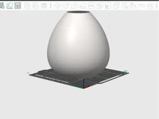 easter egg vase