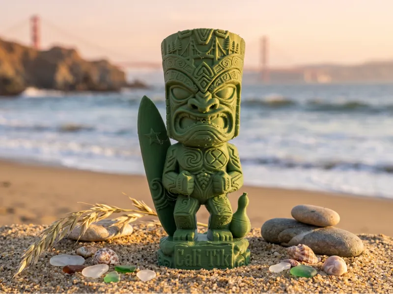 California inspired Tiki