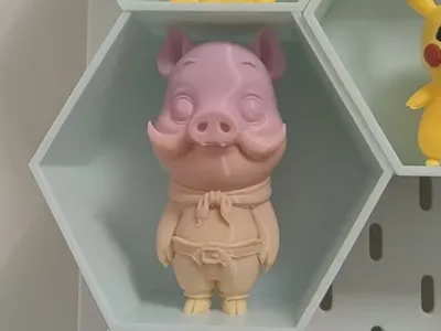 Langlang Mountain's little pig demon