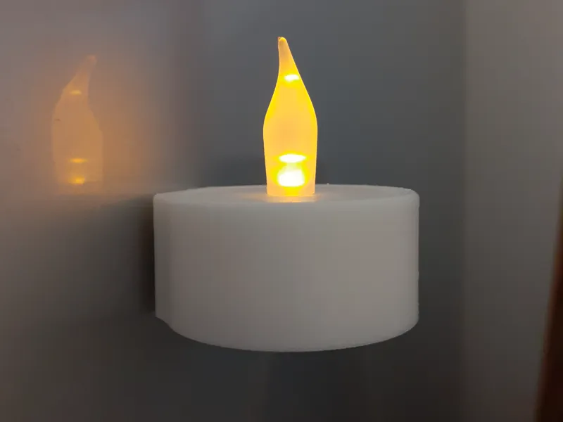 MAGNETICA PORTA CANDELA LED 