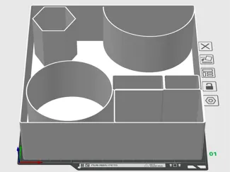 desktop organizer including cup and vape holders