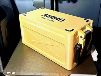 9mm Ammo Storage Box with Handle