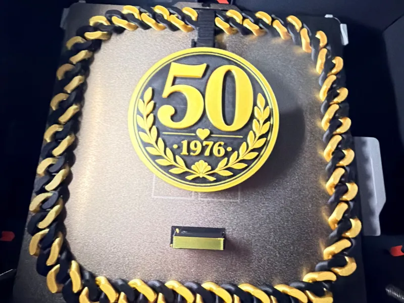 50 anniversary chain