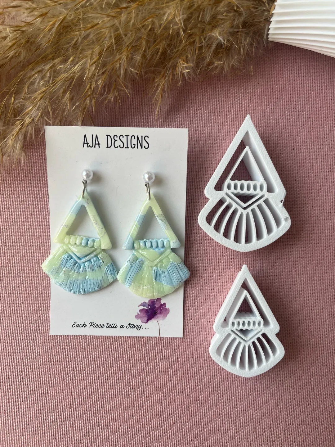 Polymer Clay Earring Mold 46 view 3