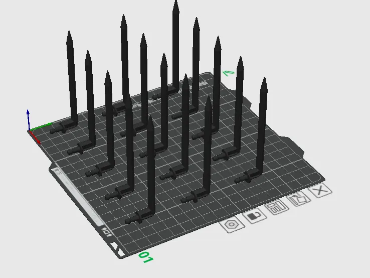 Tropf Bewässerung Spieß 3-4mm