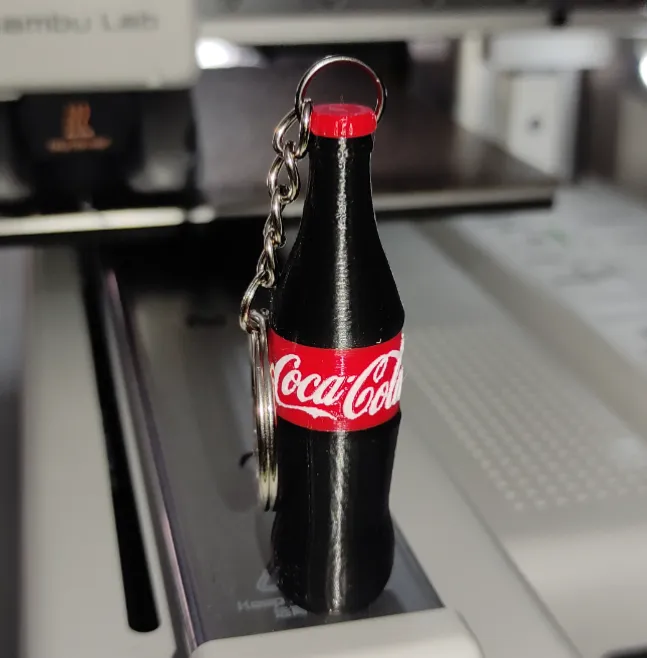 Coca-cola Bottle keychain