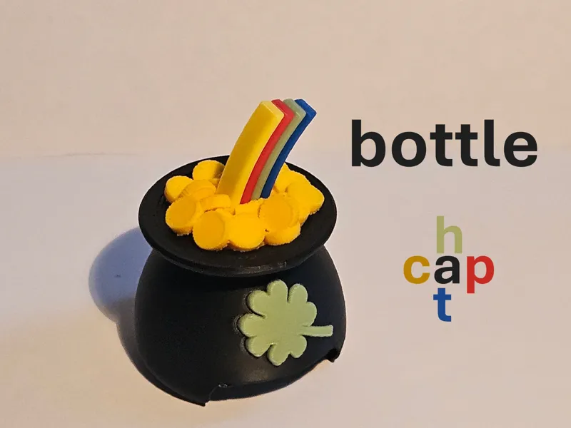 pot of gold - bottle cap