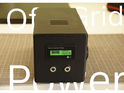 Diy Of grid Power System 