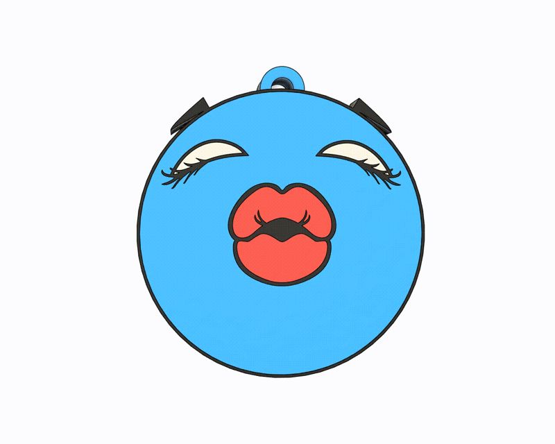 Blue Emoji - Muck