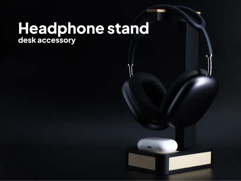 Headphone stand - Desk accessory