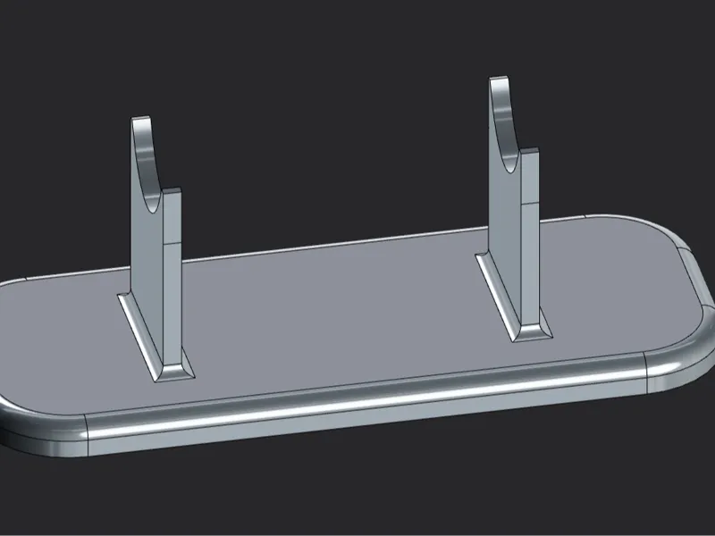 Simple Single Lightsaber stand