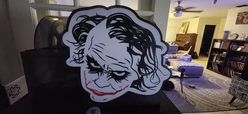 Joker Face LightBox