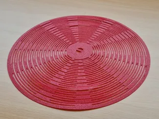 Kirigami style parachute (three versions)