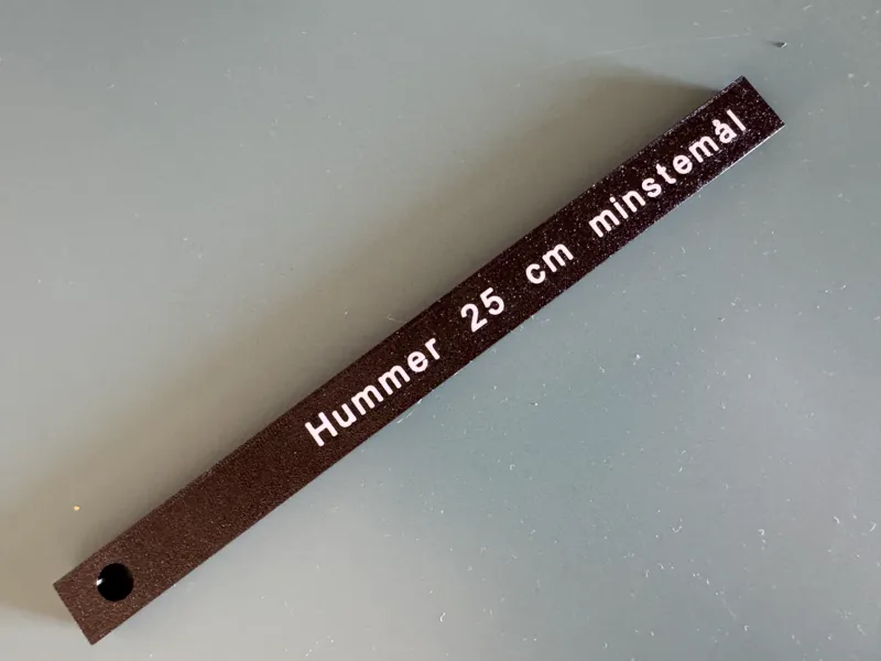 Minimum size for lobster 25 cm