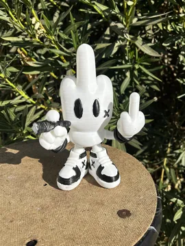 Figura decorativa: BLOTZ - BAD GLOVE / COLLECTIBLE FIGURINE — vista de referencia 3