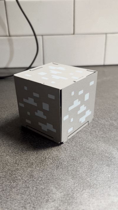 Minecraft print-in-place minable diamond ore
