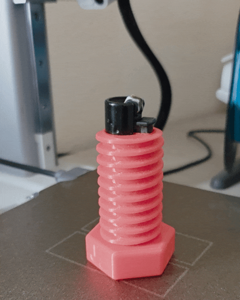 Clipper lighter sleeve Bolt&nuts (fidget spinner)