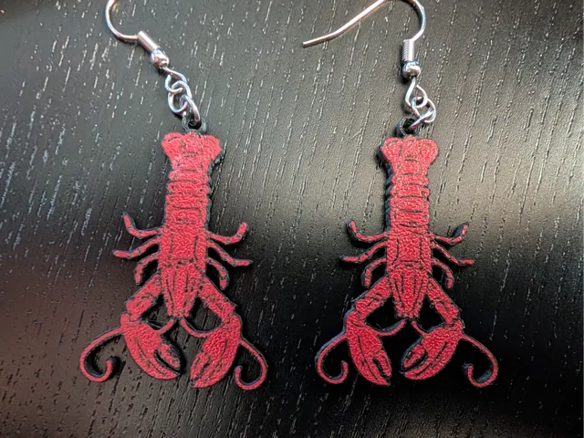Lobster Earrings