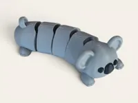 AMS - Sausage Flexi Koala with Keychain Hole