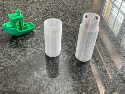 Cylindrical box