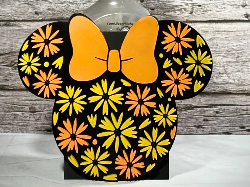 Minnie Mouse Spring Theme BBW Foaming Soap Cover