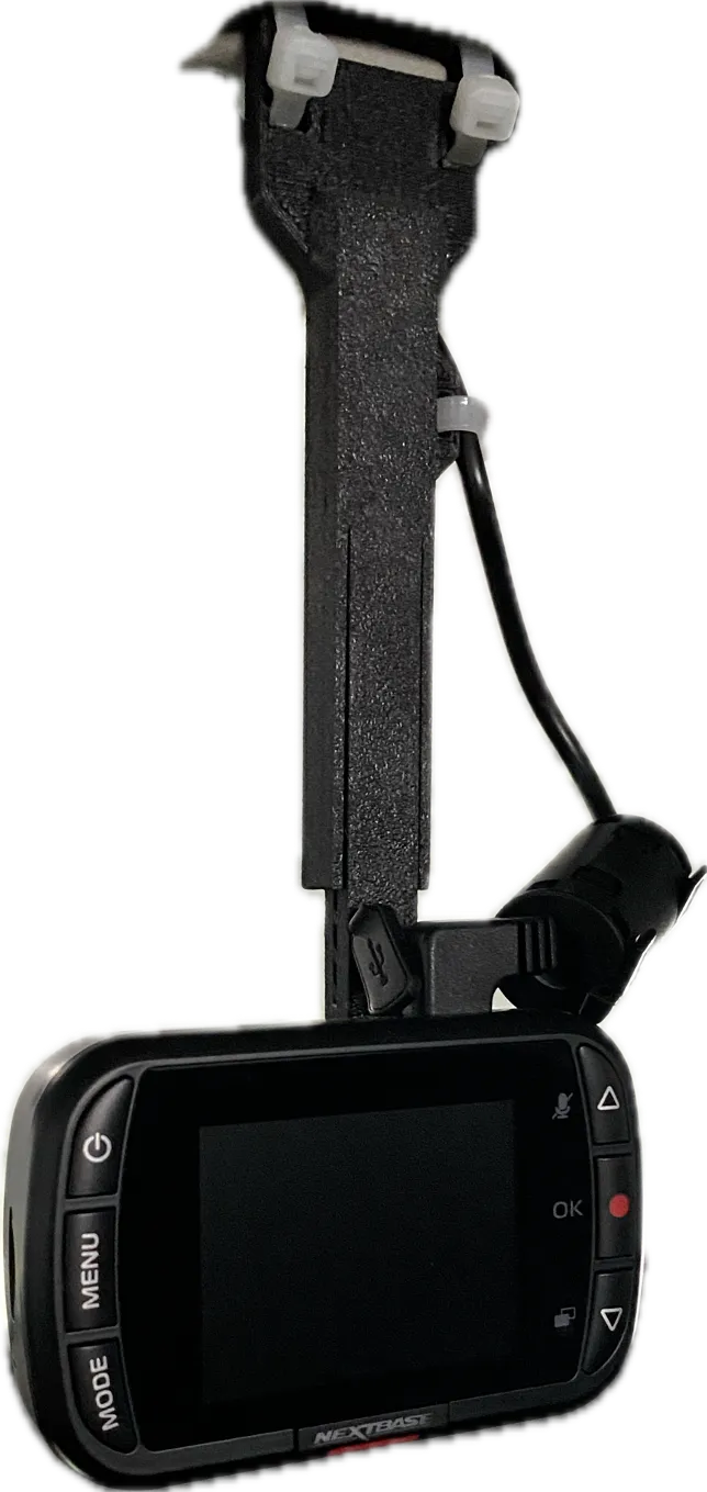 Magnetic dash cam bracket