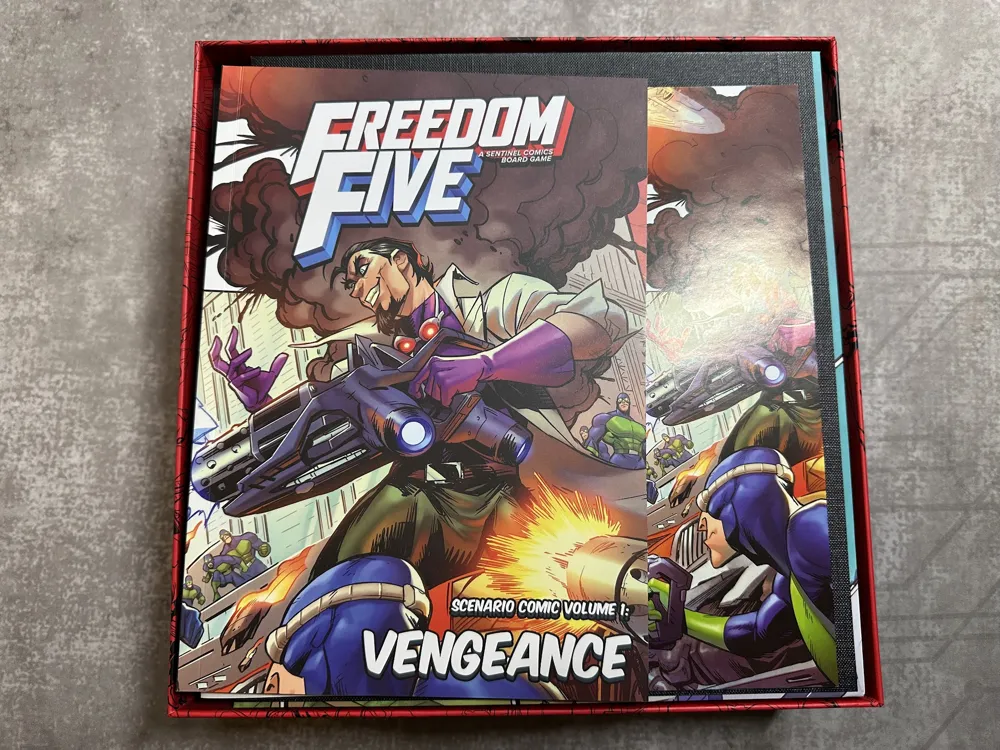 Freedom Five insert [retail] by Hextra MakerWorld: Download Free 3D Models