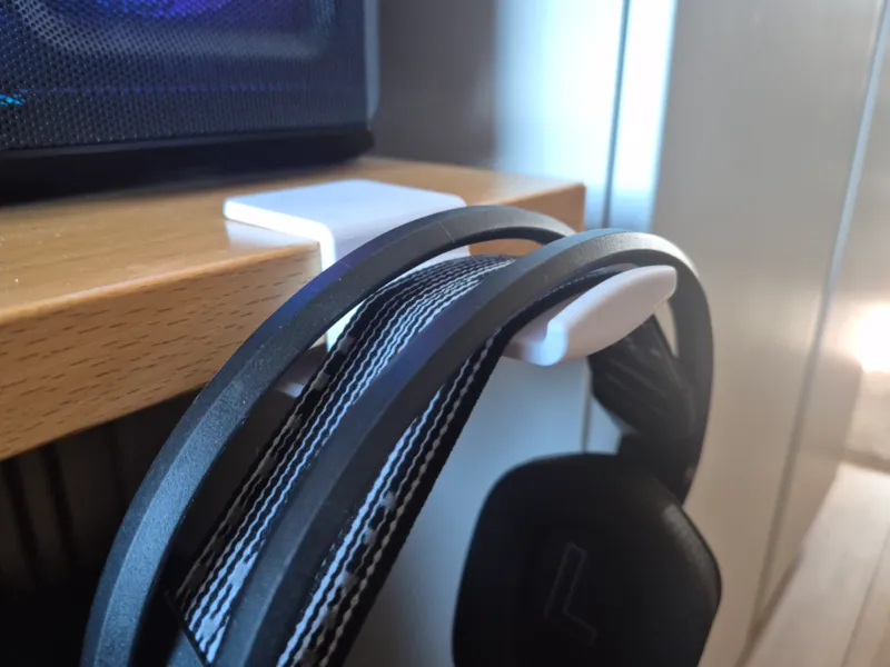 Adjustable Headphone Mount for Desk
