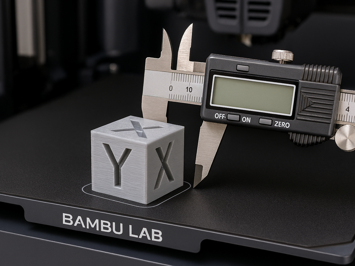 10×10×10 Calibration Cube – Würfel 3D‑Druck