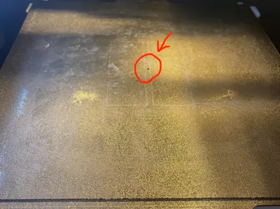 worlds smallest dot using a 4mm nozzle