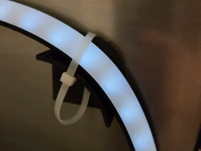 Hue gradient LED Strip TV Mount