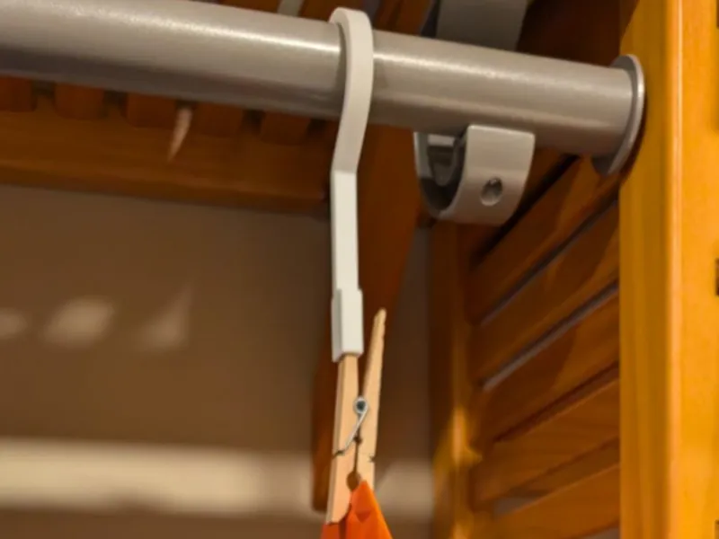 Clothespin Hanger