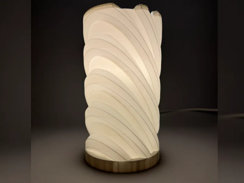 Geo lights #254 Cylinder waves