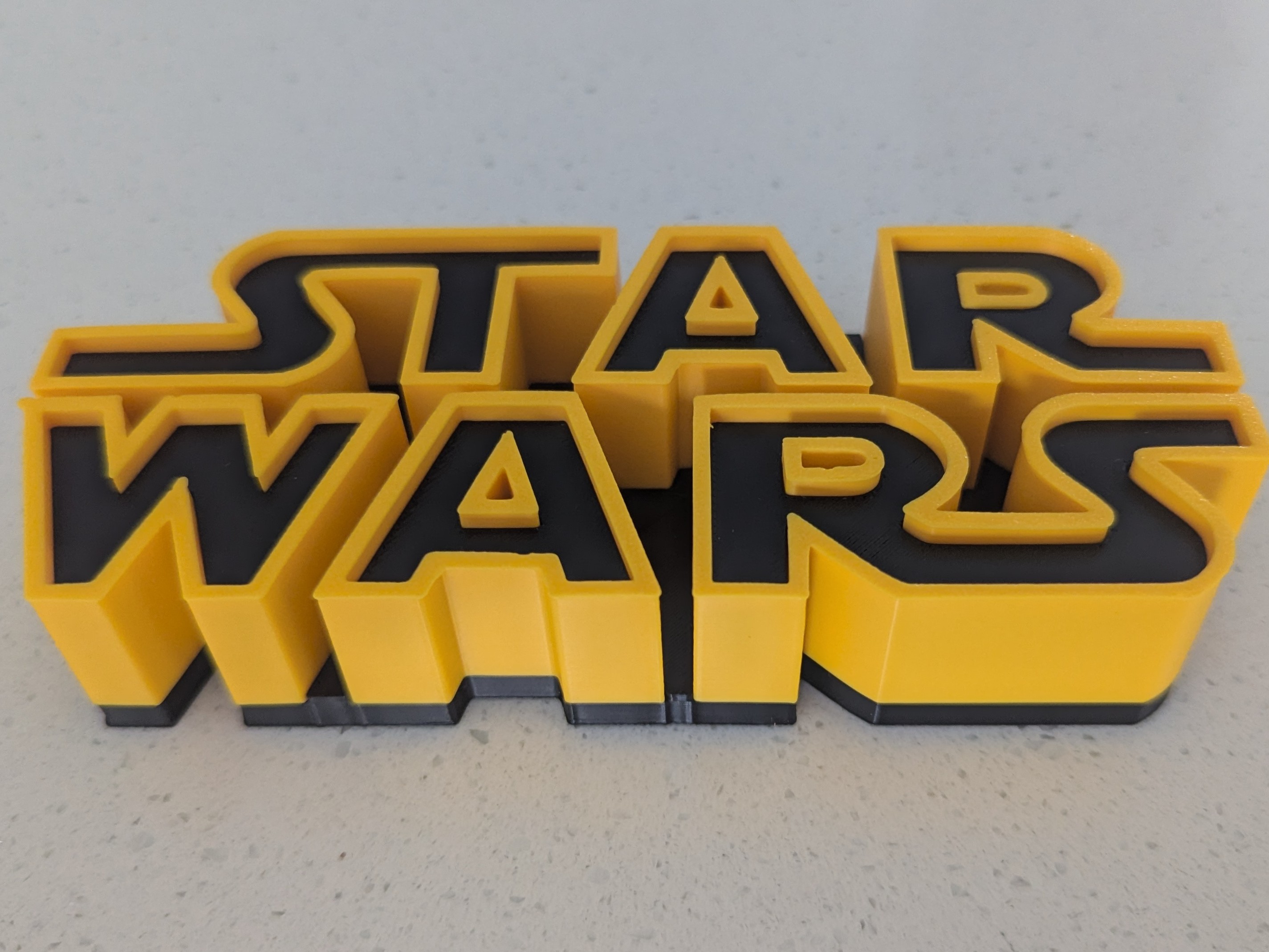 Miniatura 2 do modelo 3D Star Wars Logo