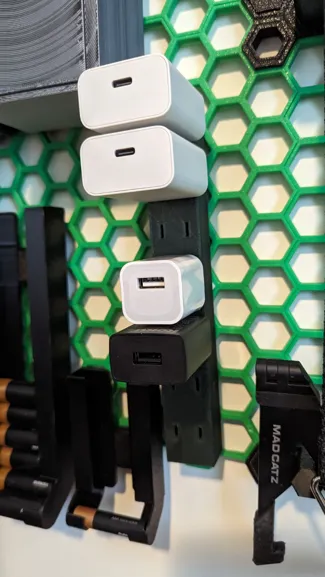 Plug Charger Power Adapter Holder Organizer