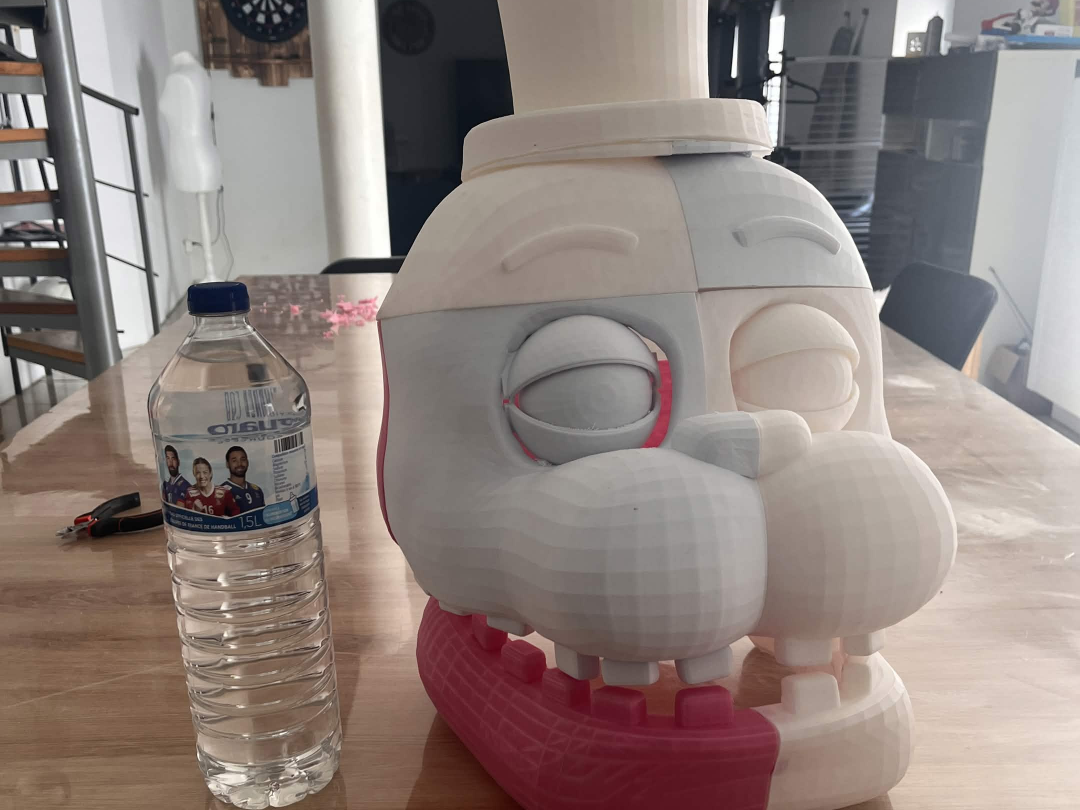 withered freddy life size mask - 1