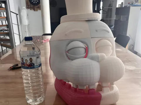 Pieza para disfraz o exhibición: withered freddy life size mask — referencia de MakerWorld