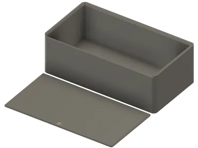 80mm x 150mm Bin with removable lid
