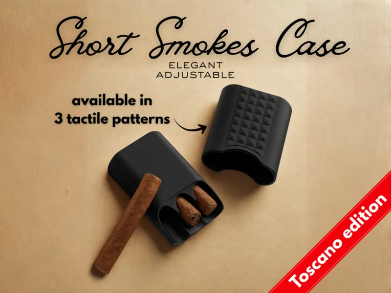 Short Smokes Case - Elegant & Adjustable