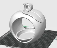 Apple Feeder - White - 0.2mm layer, 2 walls, 7% infill