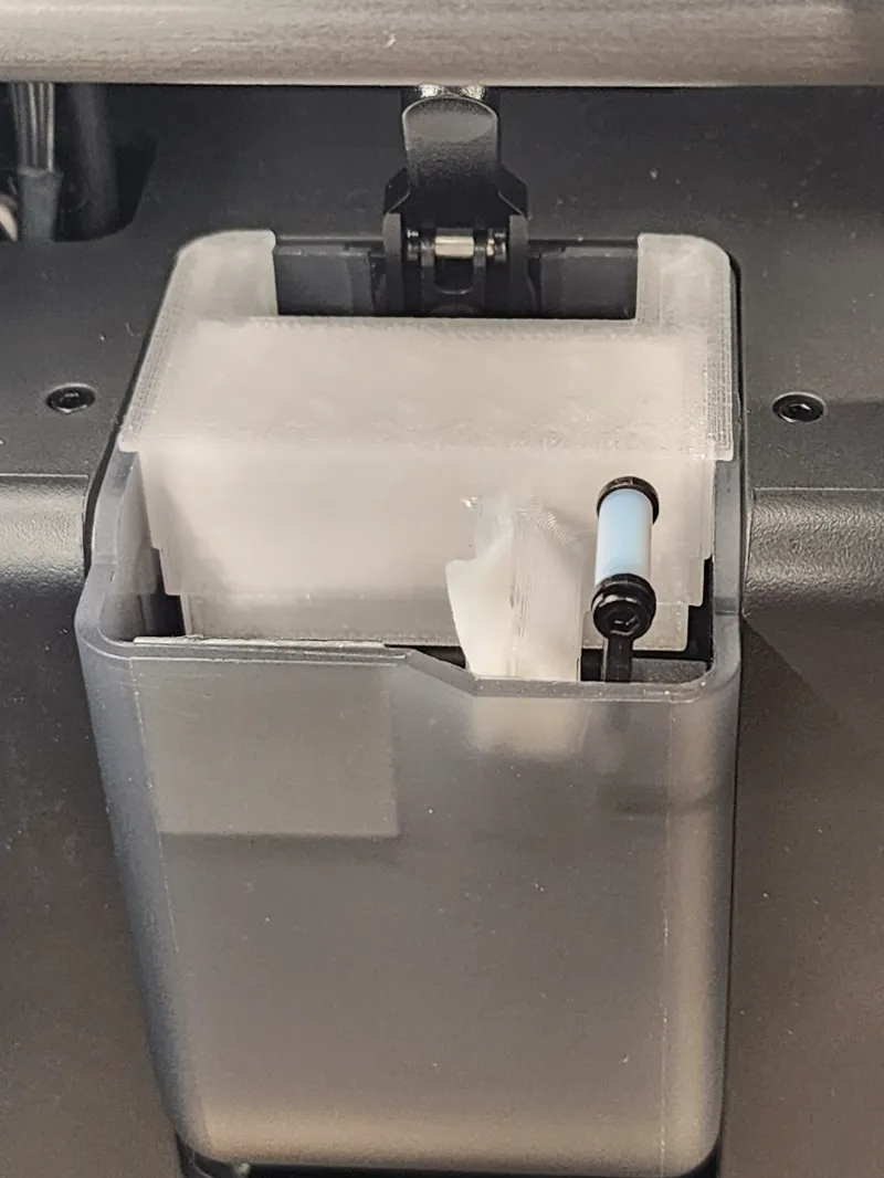 Purge Chute Cover with PTFE wiper
