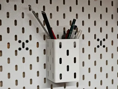 IKEA Skadis Pegboard Pen Holder