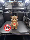 Brown Heart Bear - Layer
